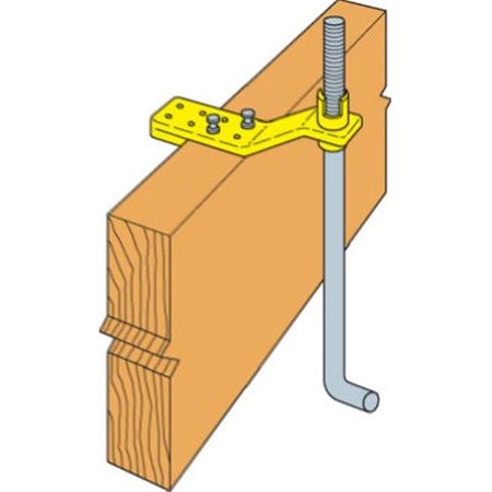 SIMPSON STRONG-TIE Simpson Strong Tie AM 1-2-WEST 0.5 in. Anchor Mate 848877